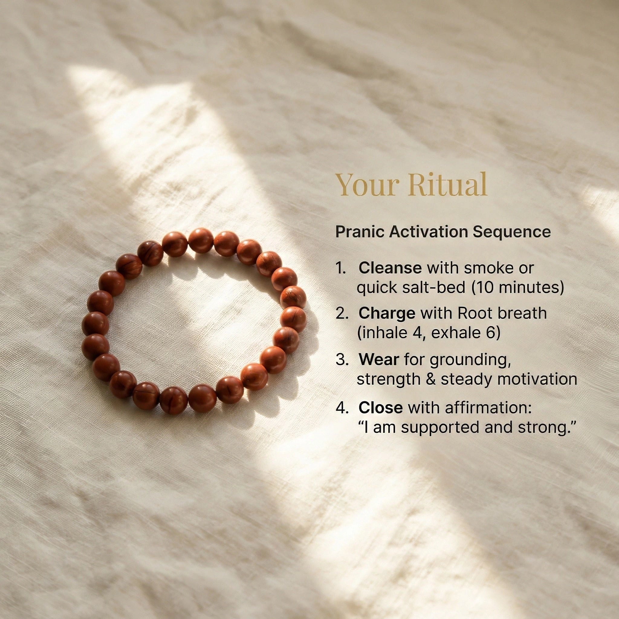 Red Jasper Bracelet