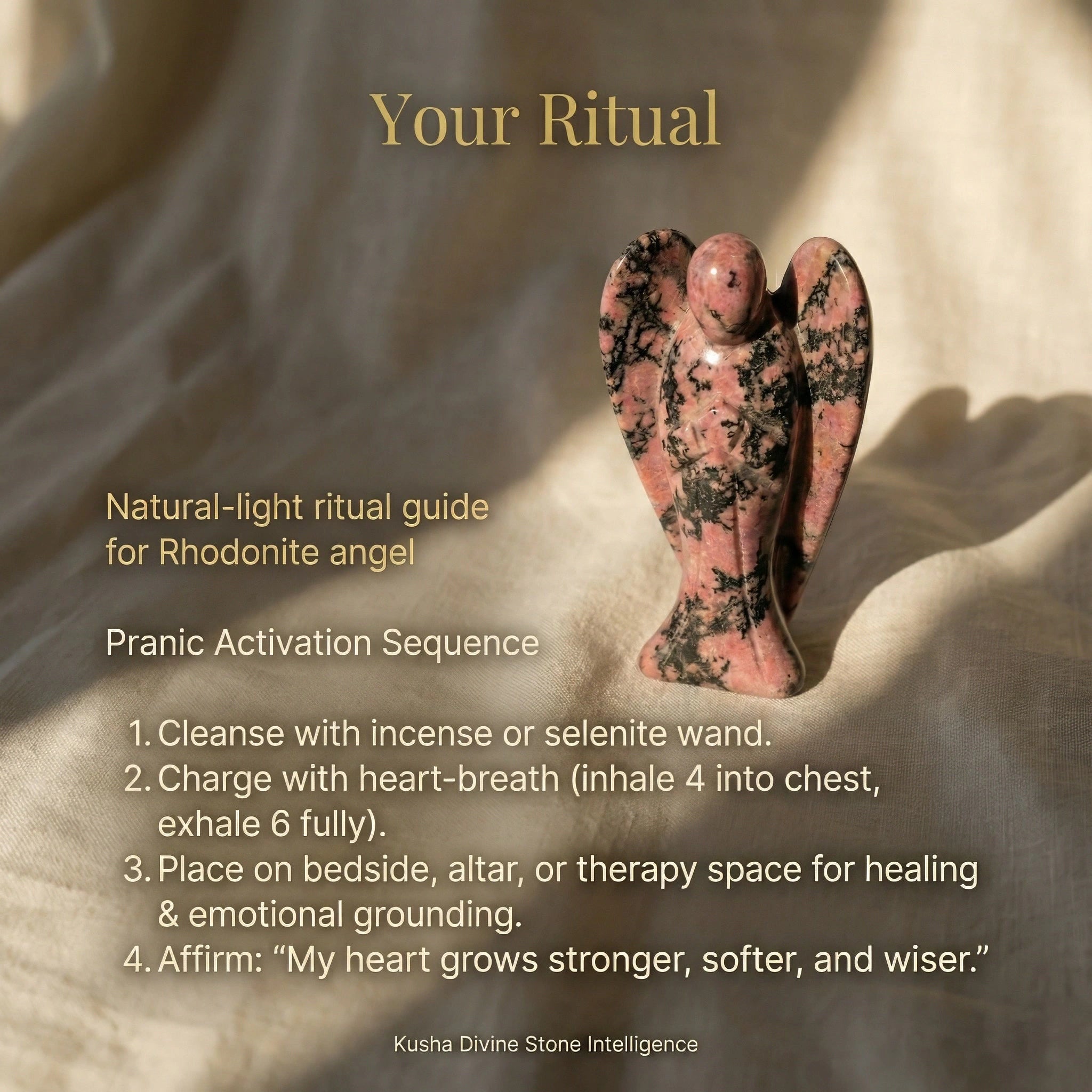 Ange de Rhodonite