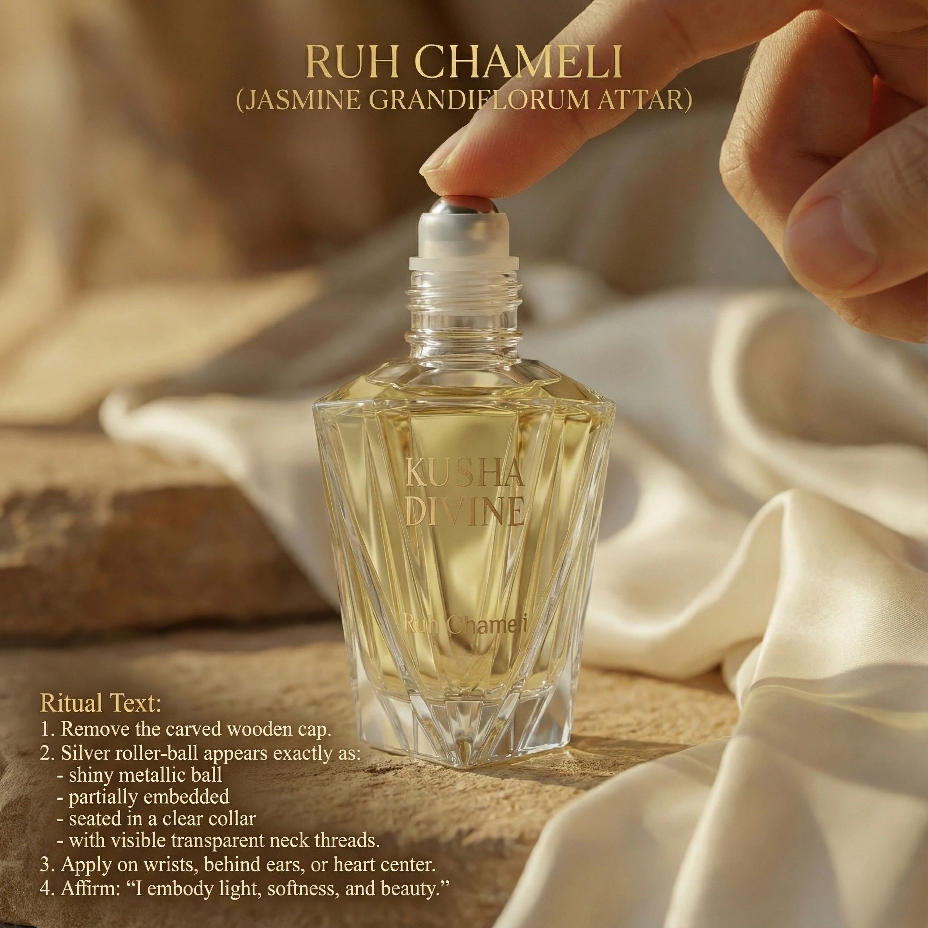Ruh Chameli (Jasmine Grandiflorum) Itra