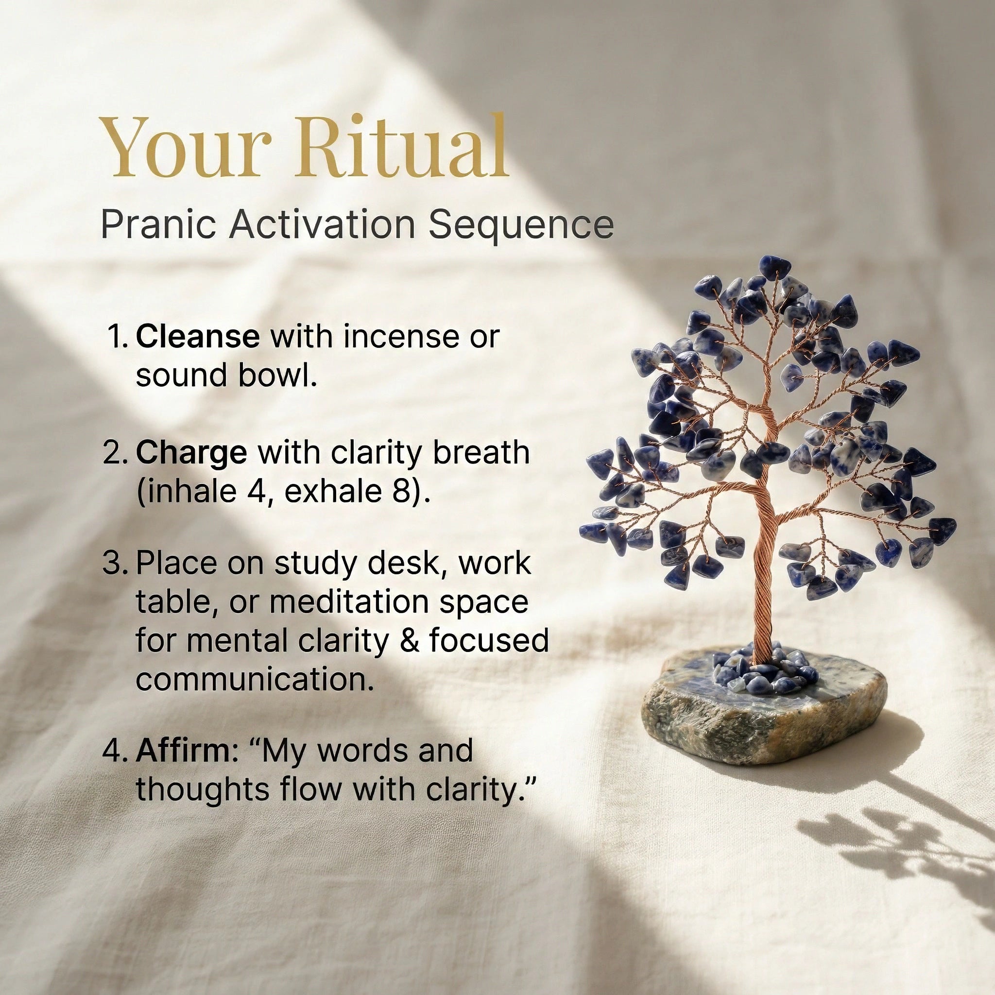 Sodalite Tree