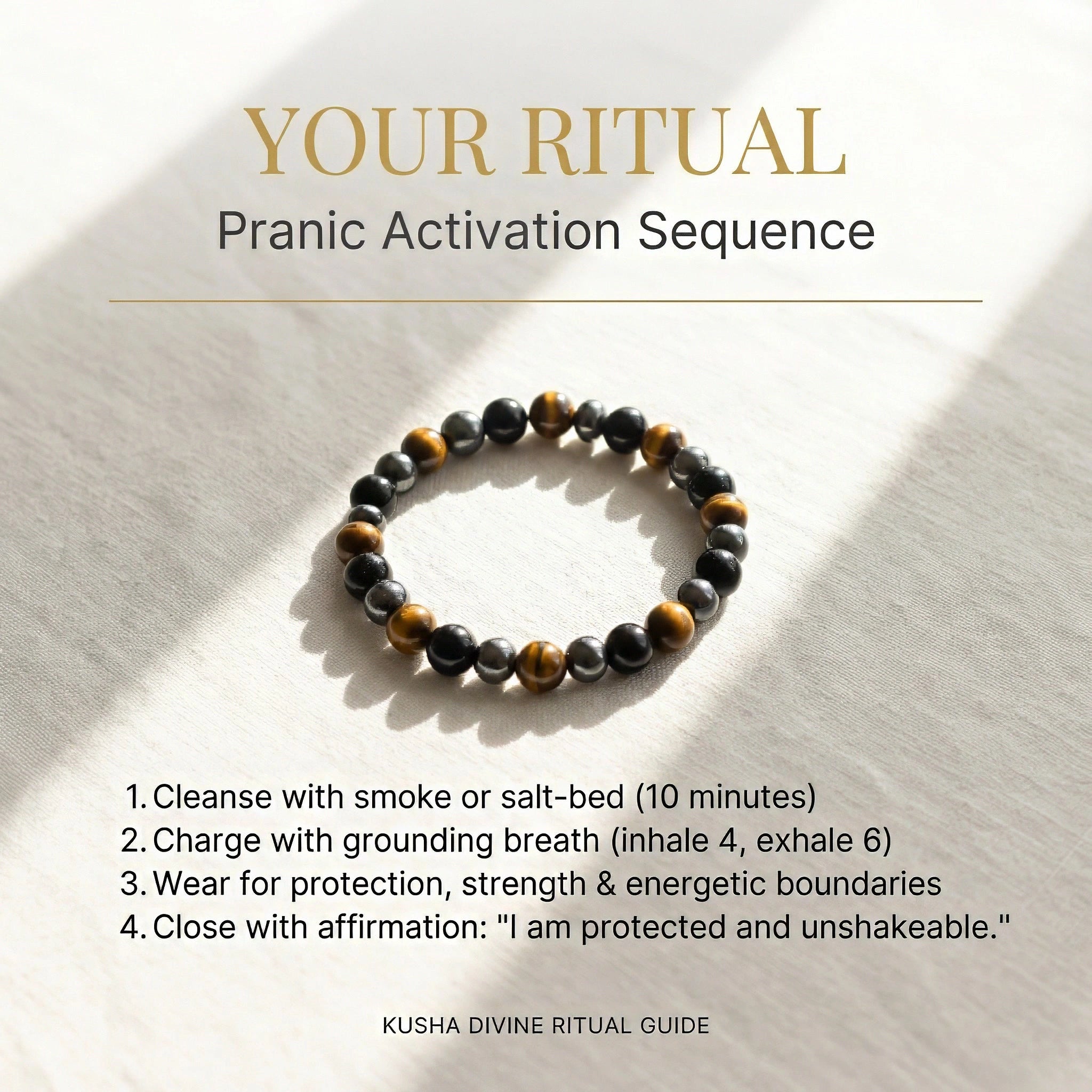 Triple Protection Bracelet