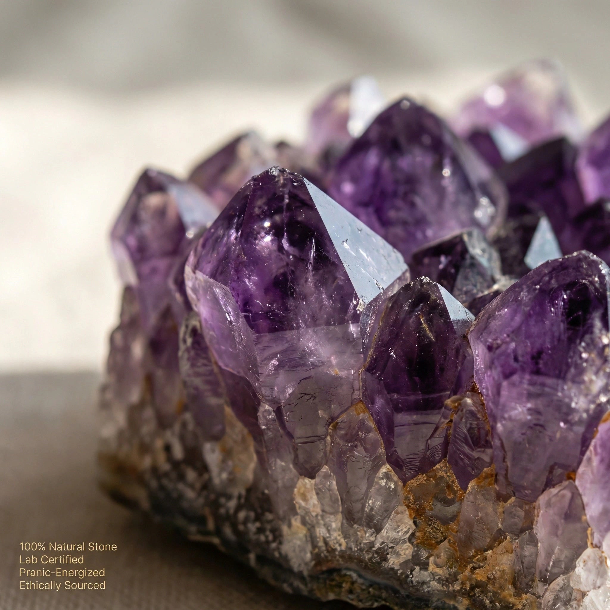 Amethyst Cluster Raw Stone