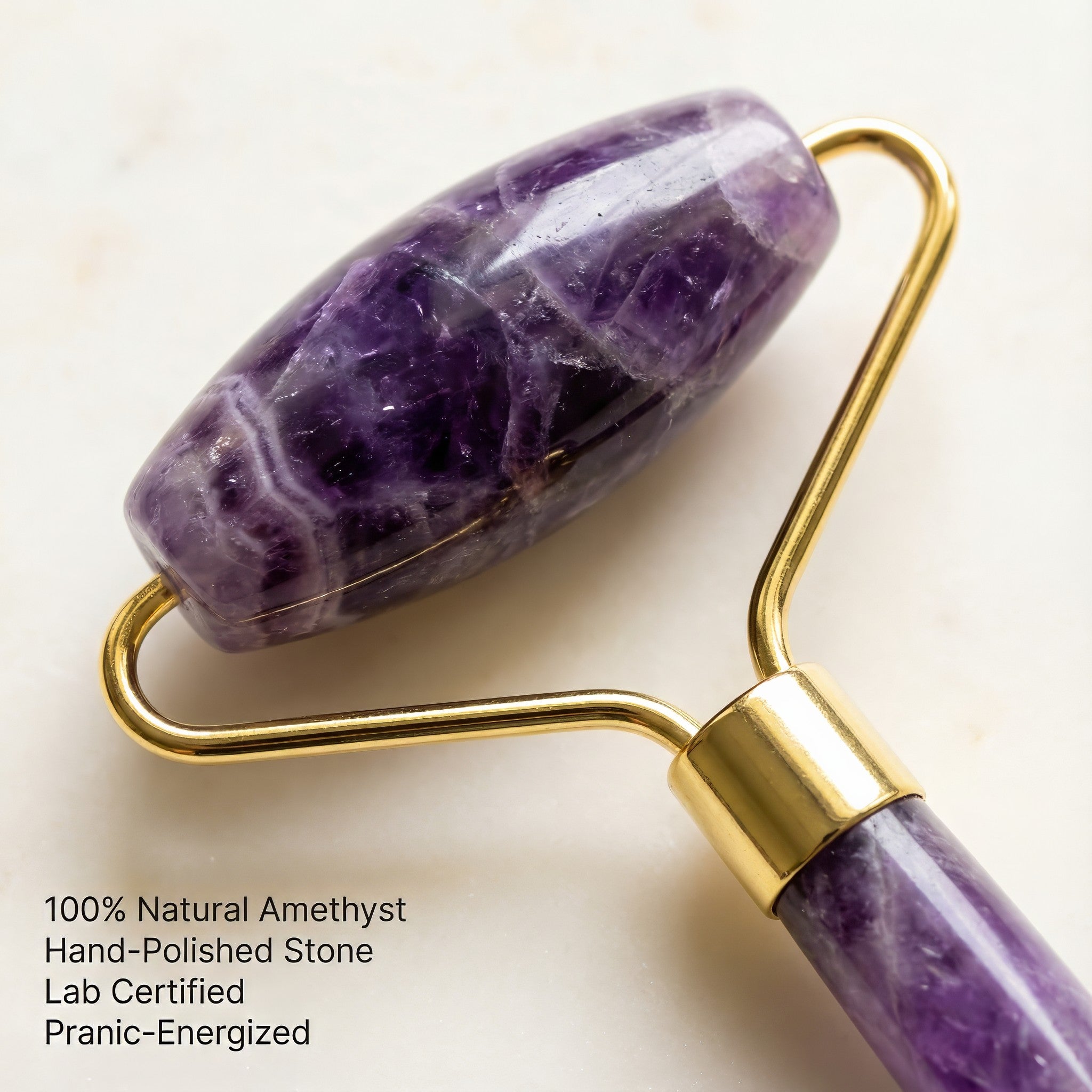 Amethyst-Gesichtsroller