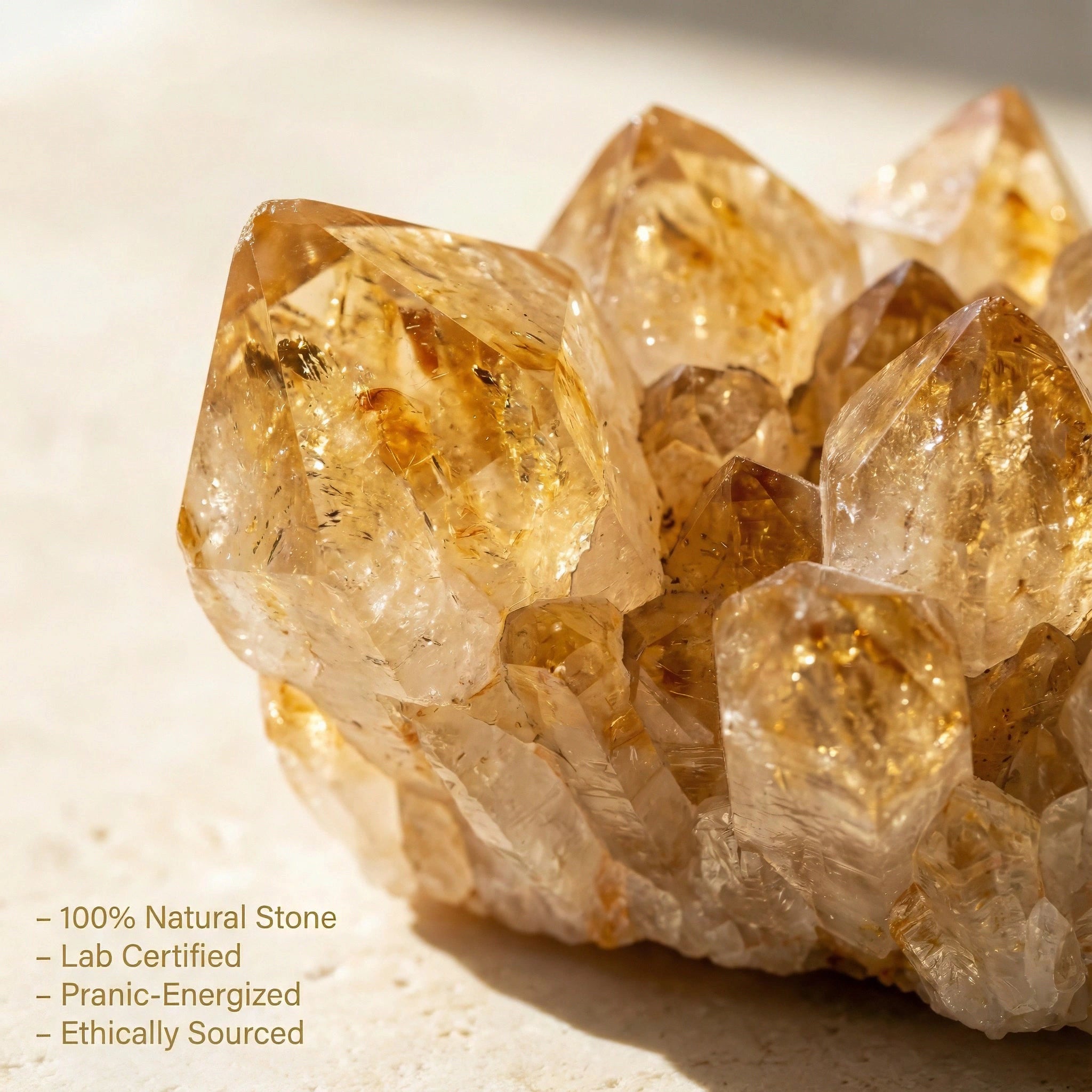 Citrine Raw Cluster