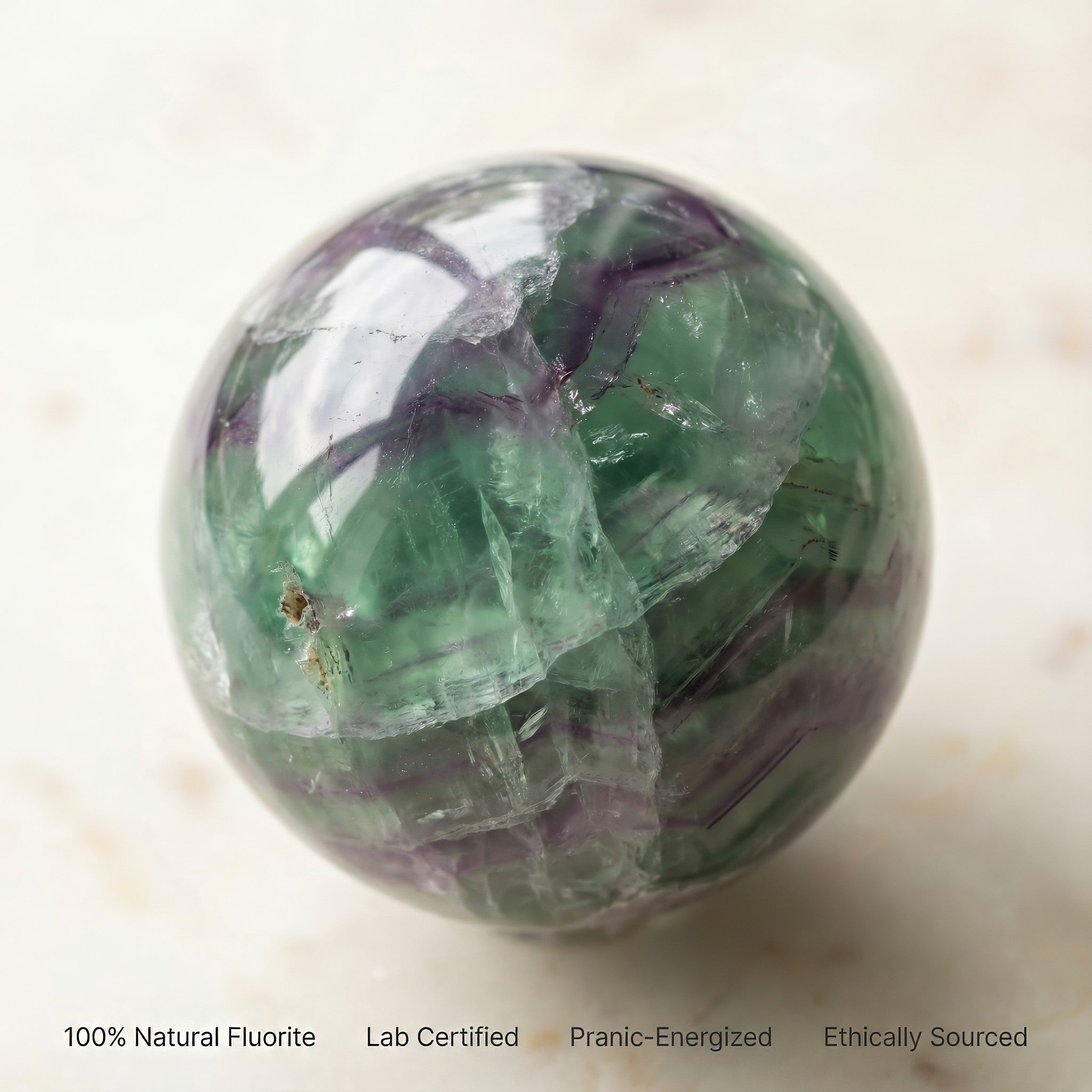 Fluorite Crystal Ball