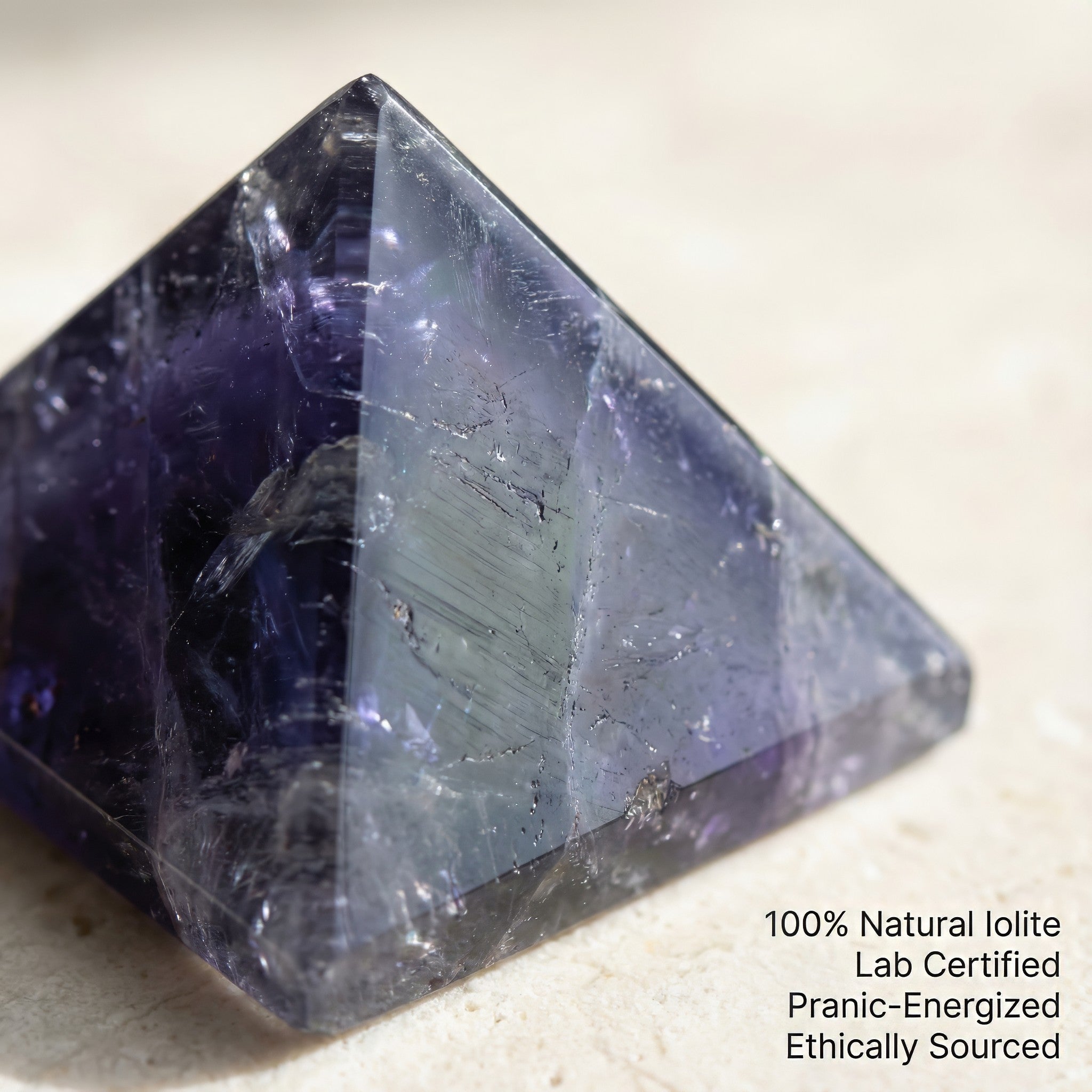 Iolite Pyramid