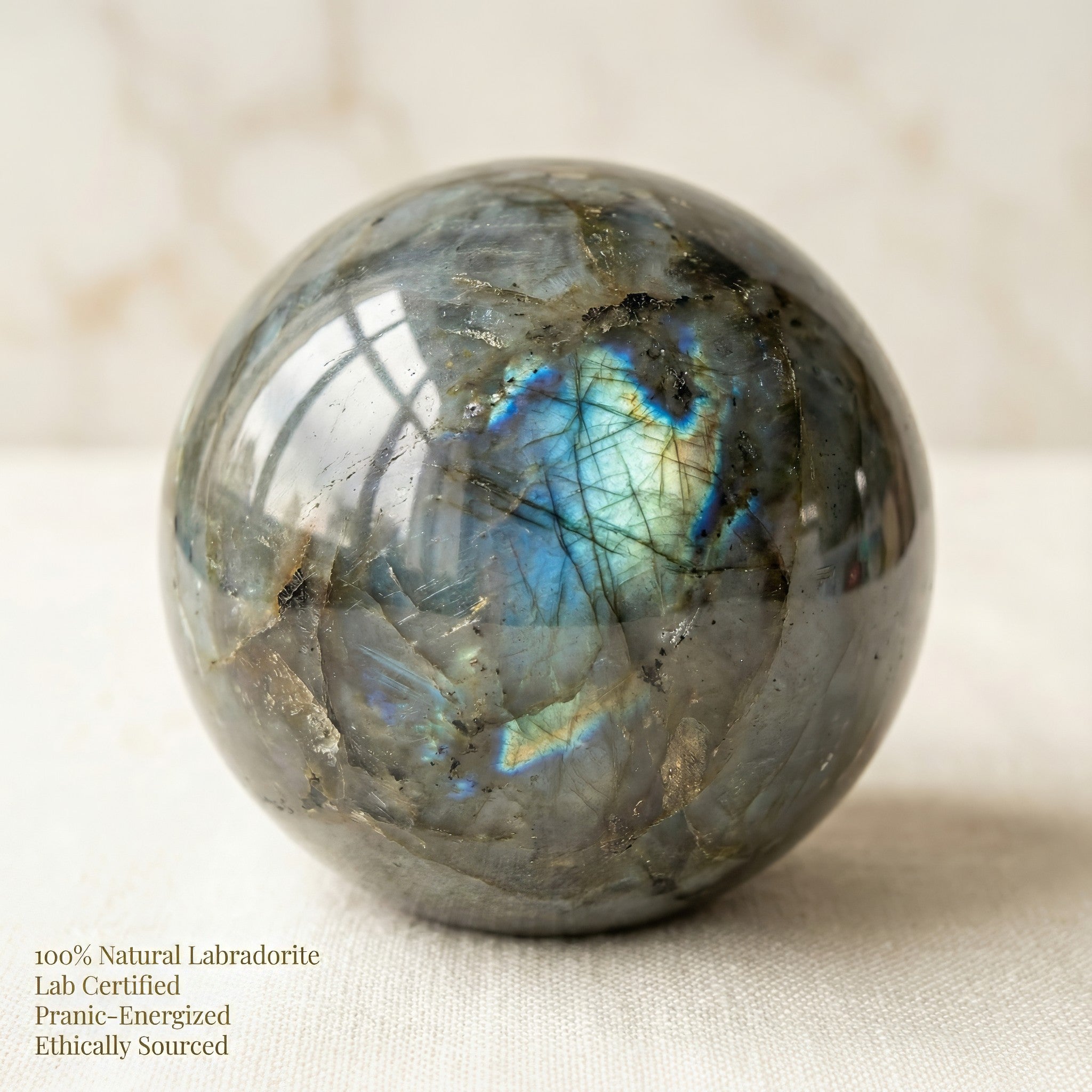 Labradorite Crystal Ball