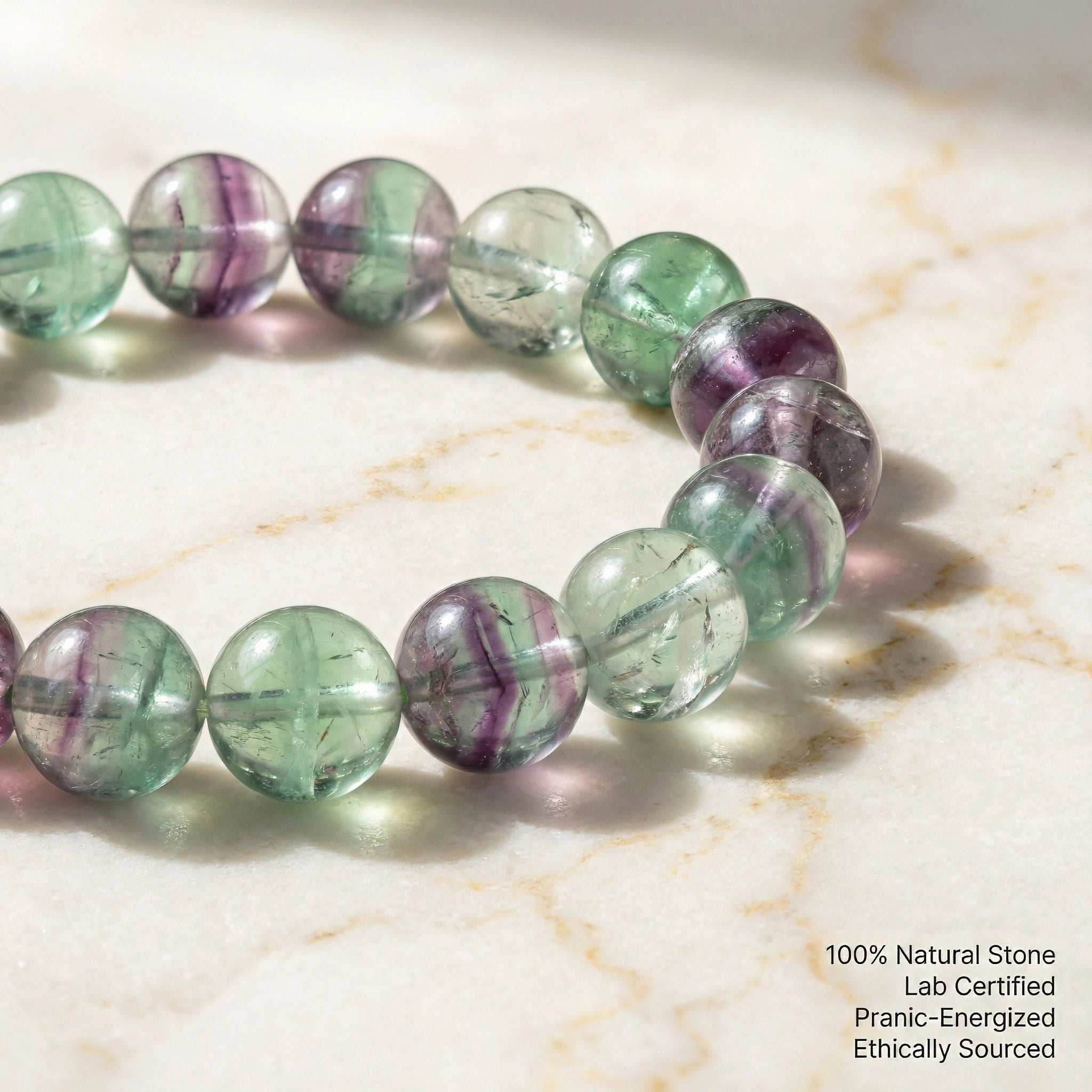 Multi Fluorite Bracelet