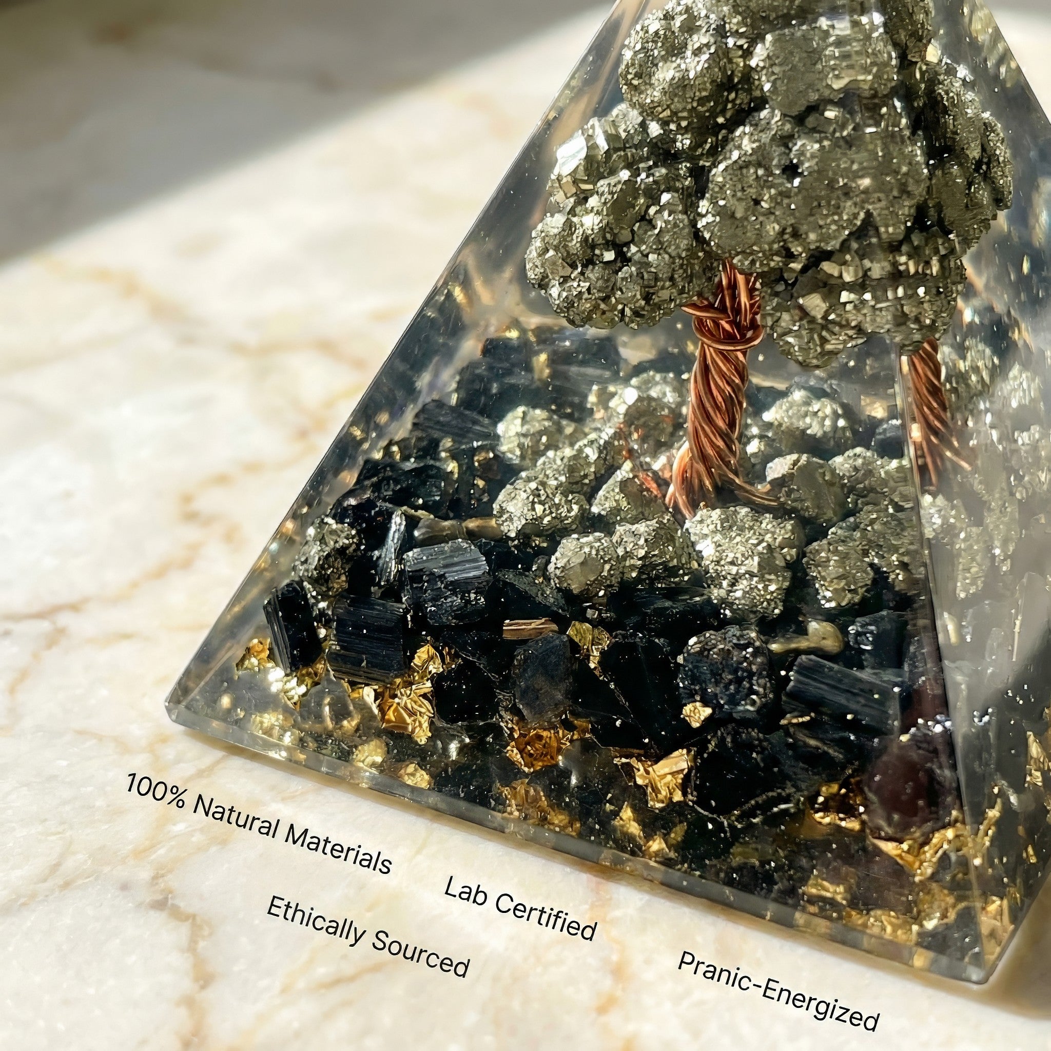 Pyrite Tree Pyramid