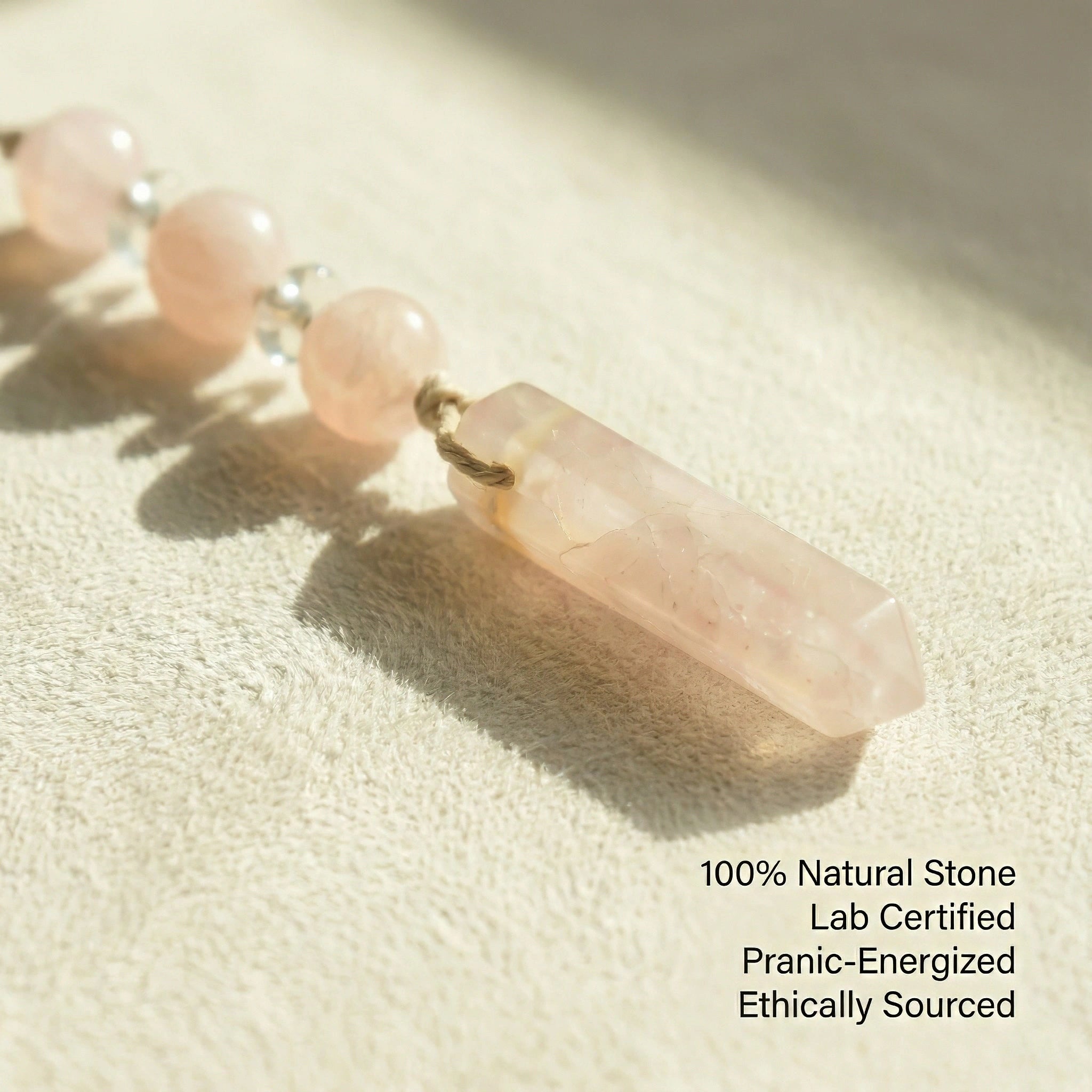 Rose Quartz Hanging