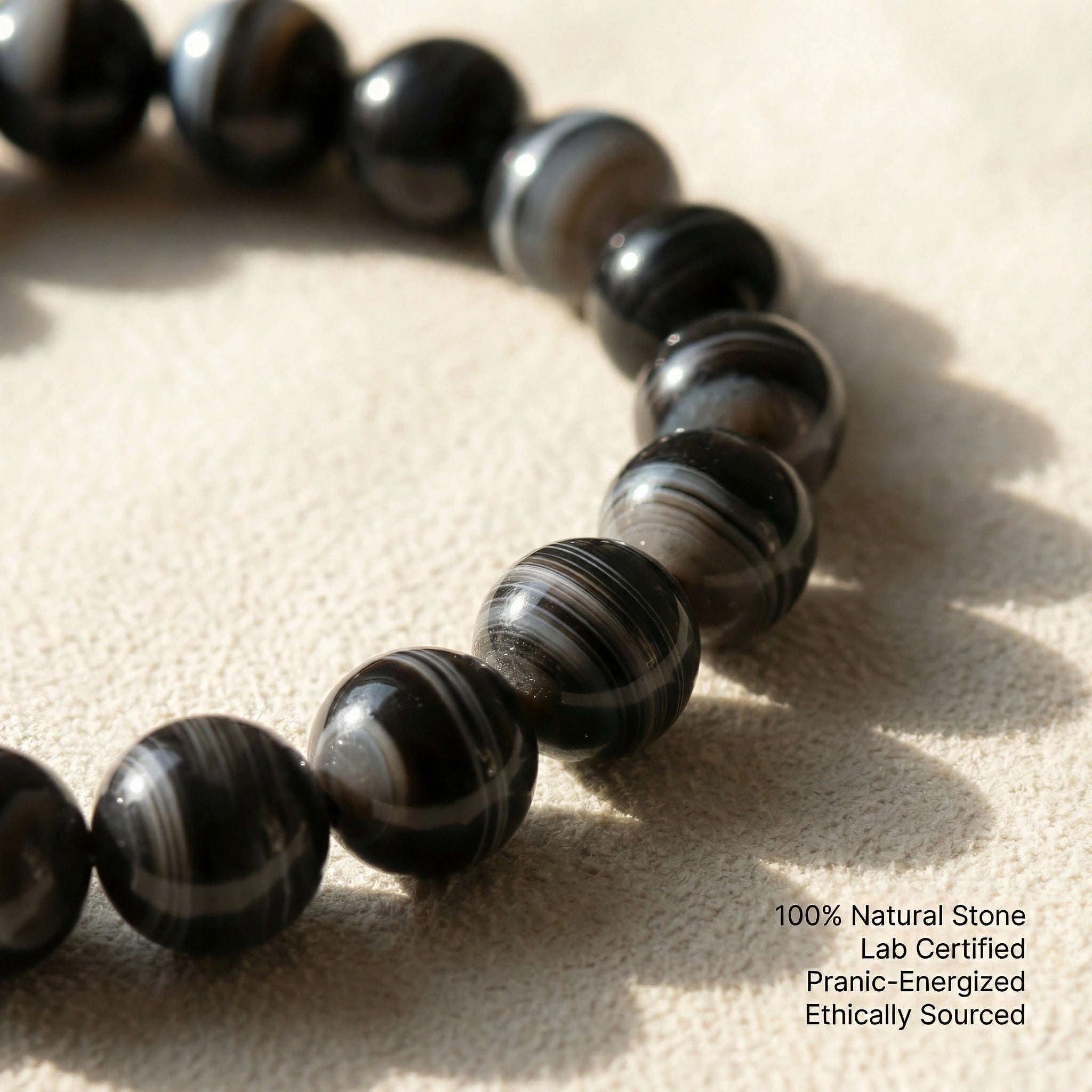 Sulemani Hakik (Black Agate) Bracelet