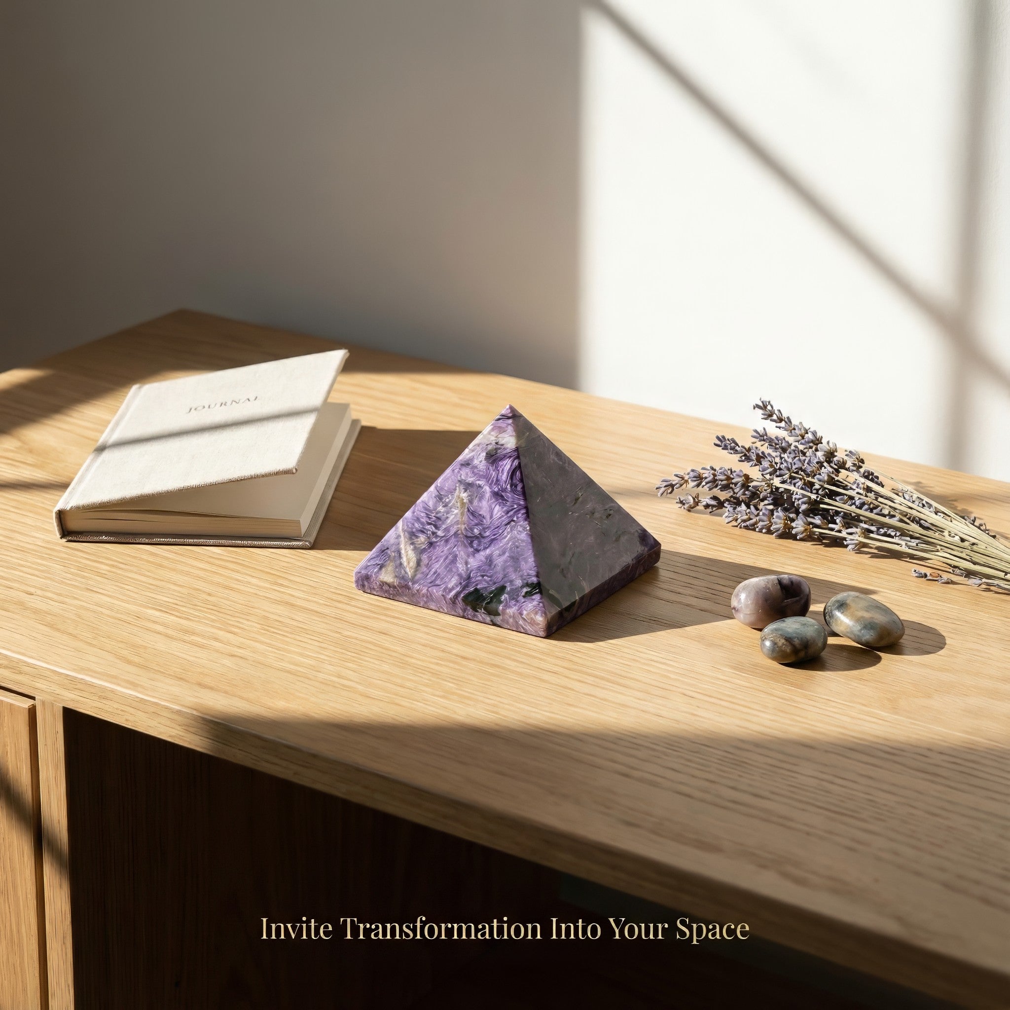 Charoite Pyramid
