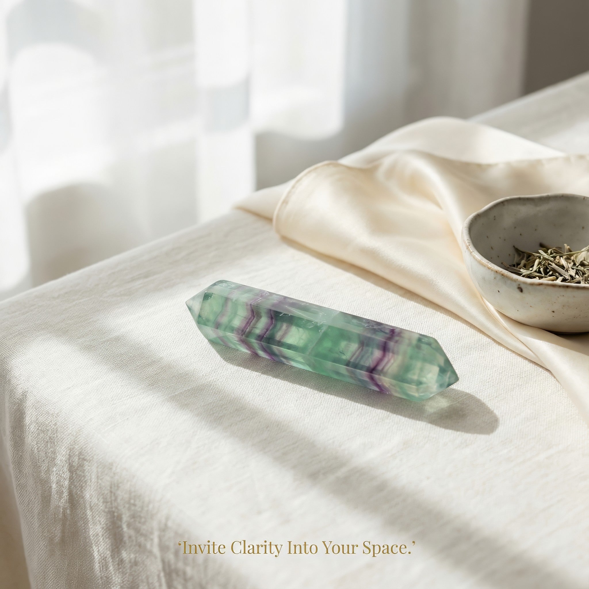Fluorite Laser Wand