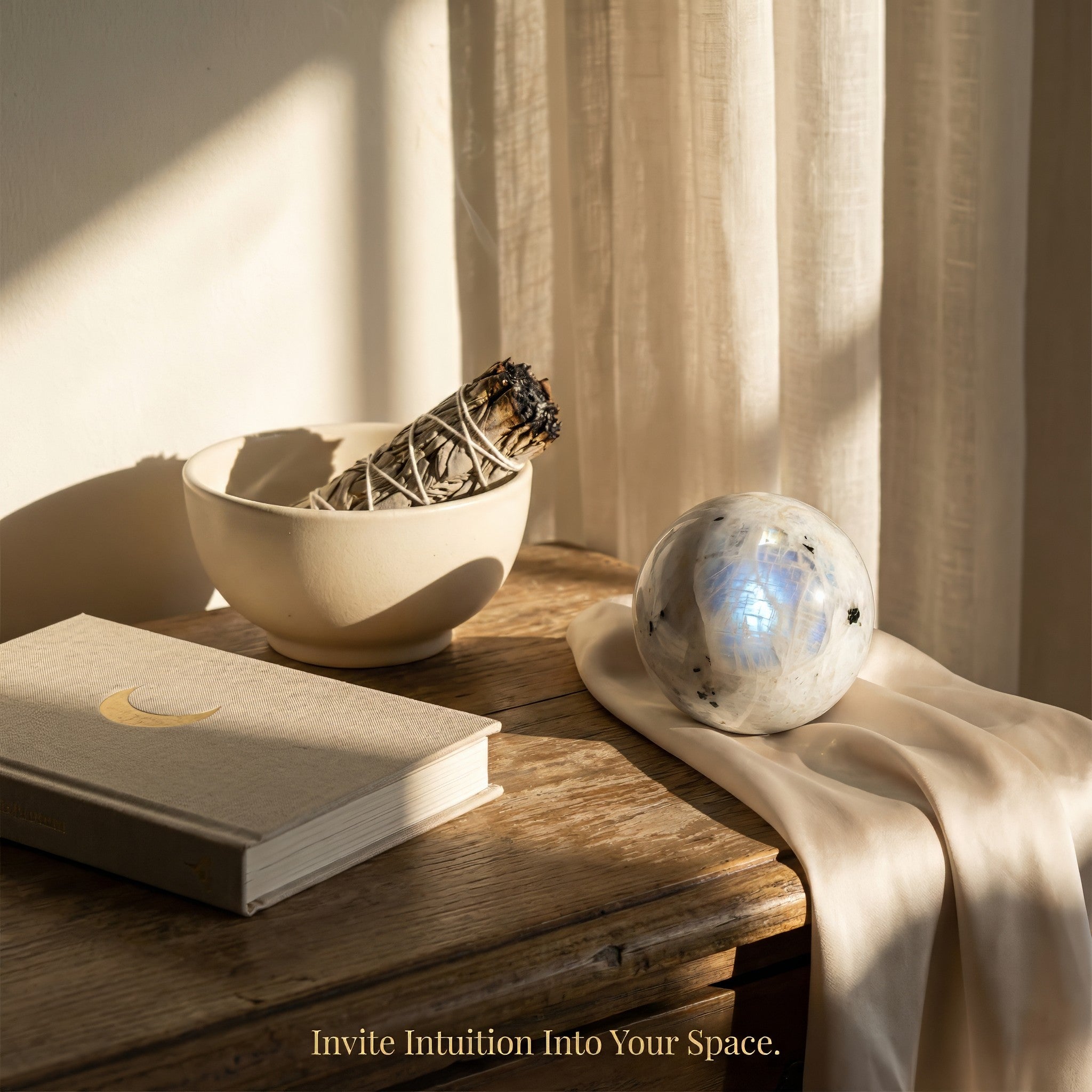 Moonstone Crystal Ball