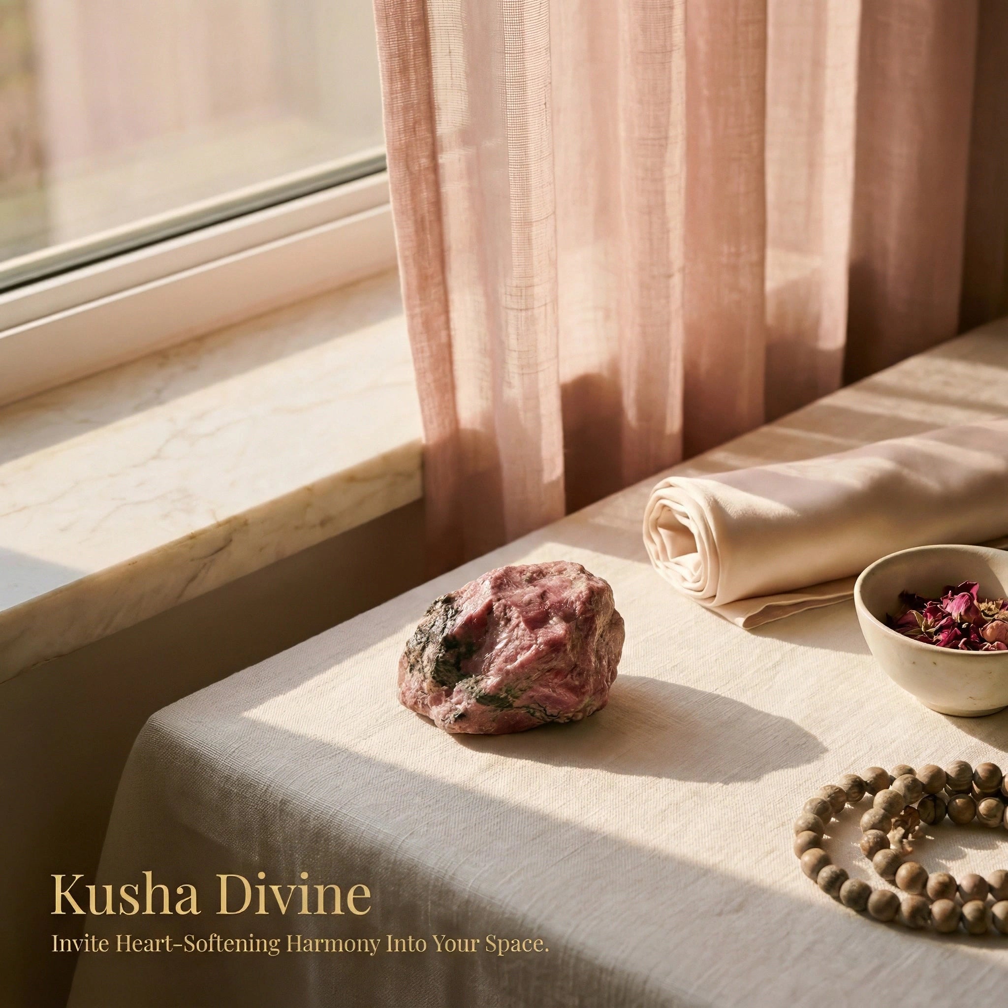 Rhodonite Raw Stone