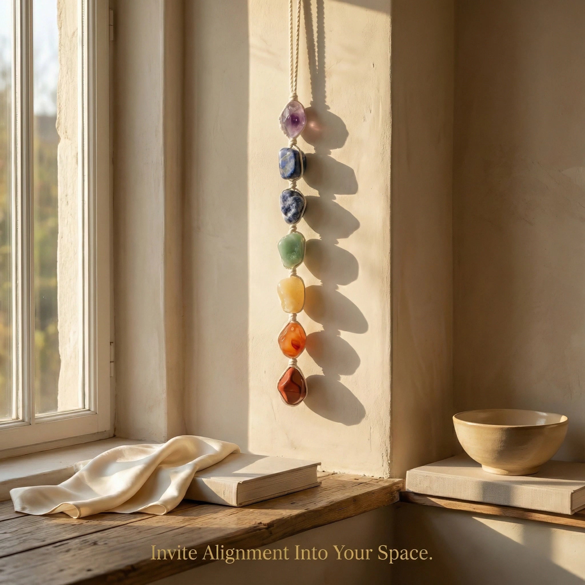 Seven Chakra Crystal Hanging