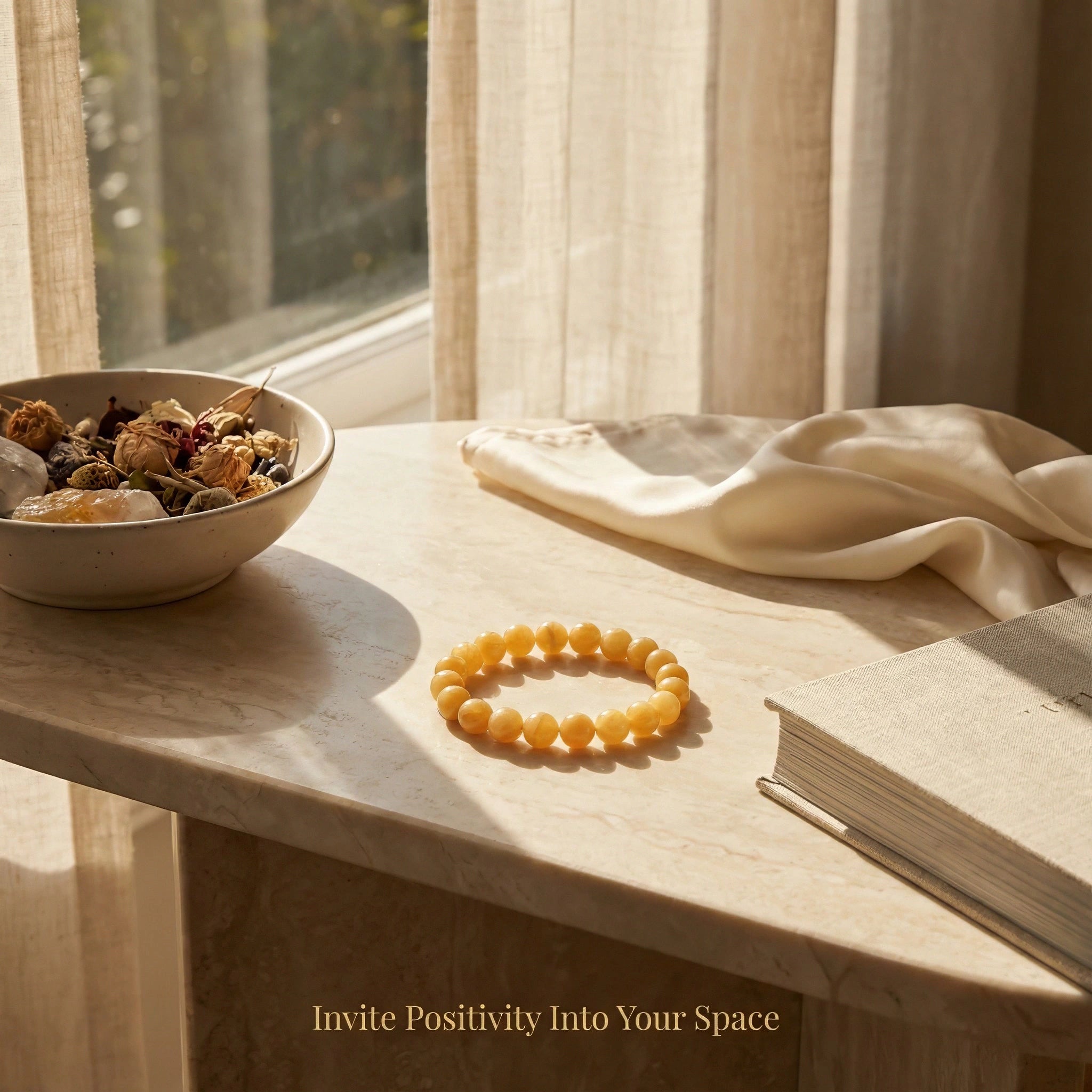 Yellow Calcite Bracelet