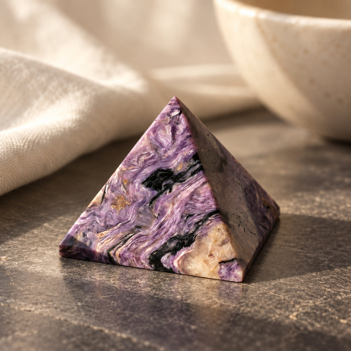 Charoite Pyramid, main view