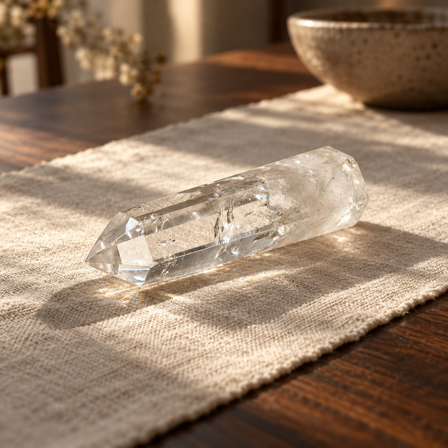 Clear Quartz Laser Wand, main view
