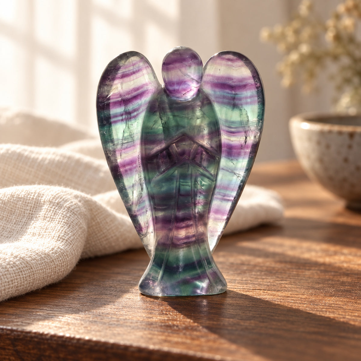 Fluorite Angel, main view