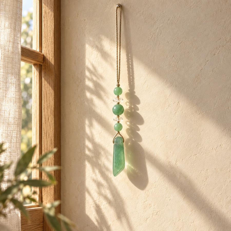Green Aventurine Hanging, main view