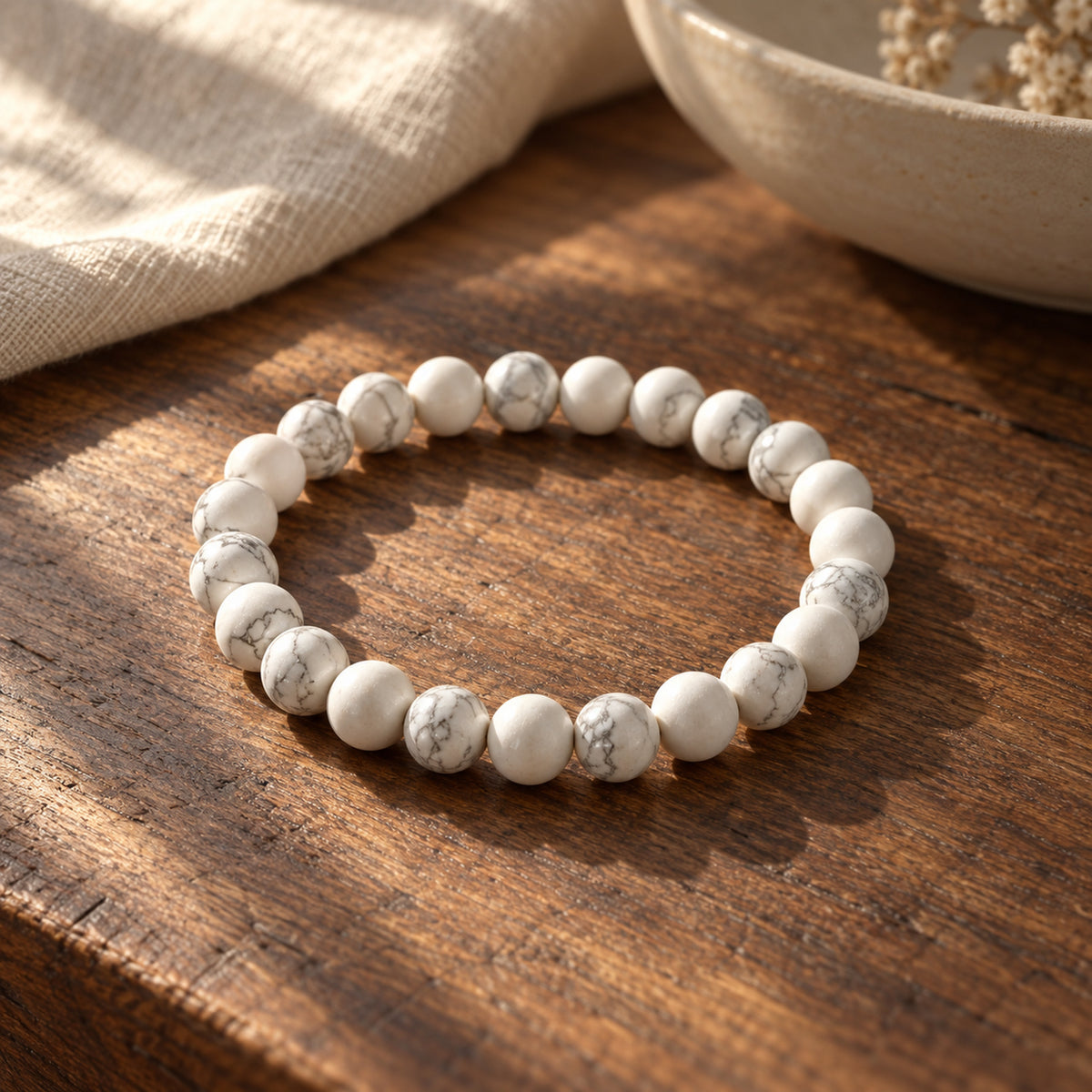 Howlite Bracelet, main view