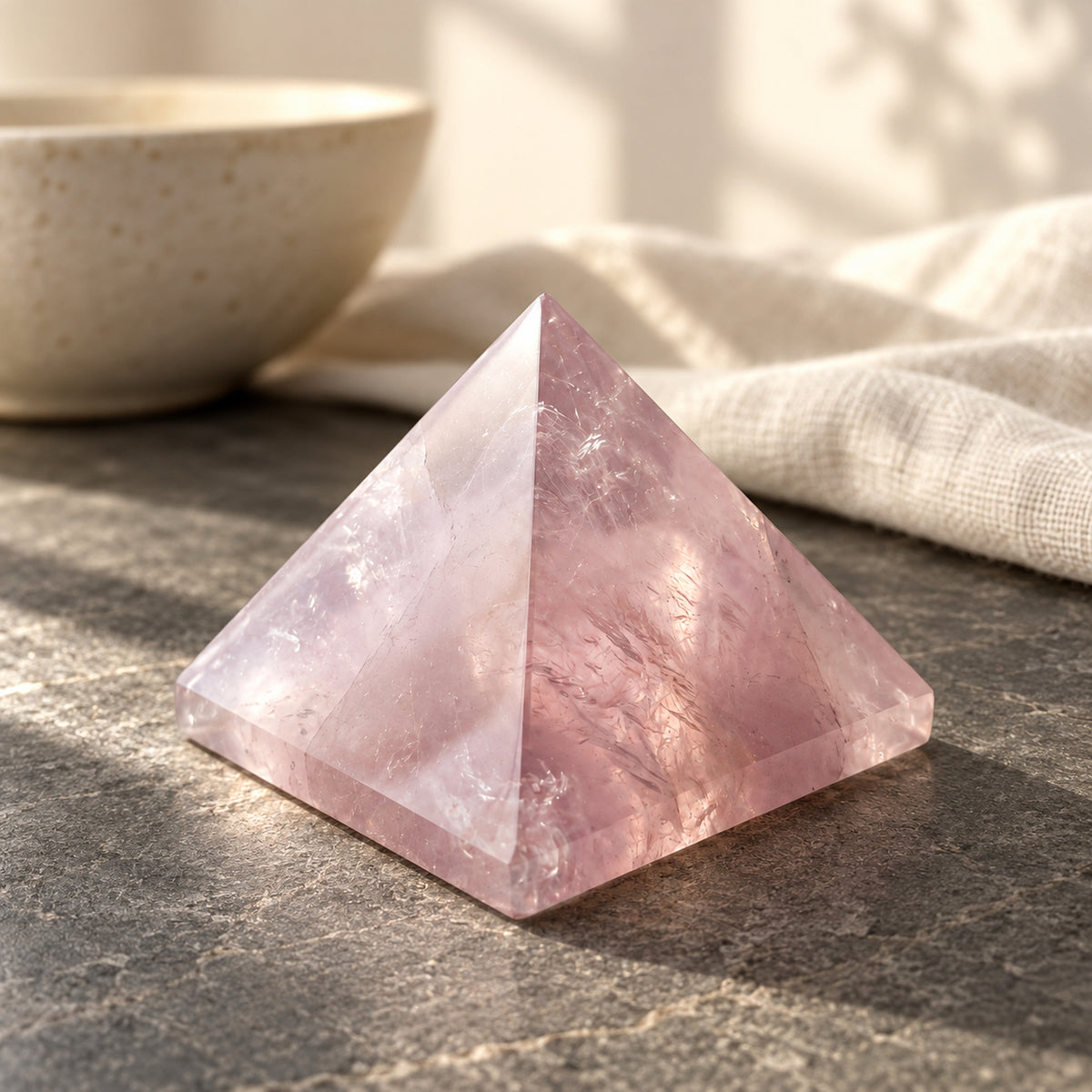 Kunzite Pyramid, main view