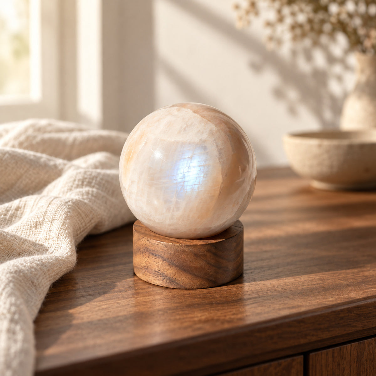 Moonstone Crystal Ball, main view