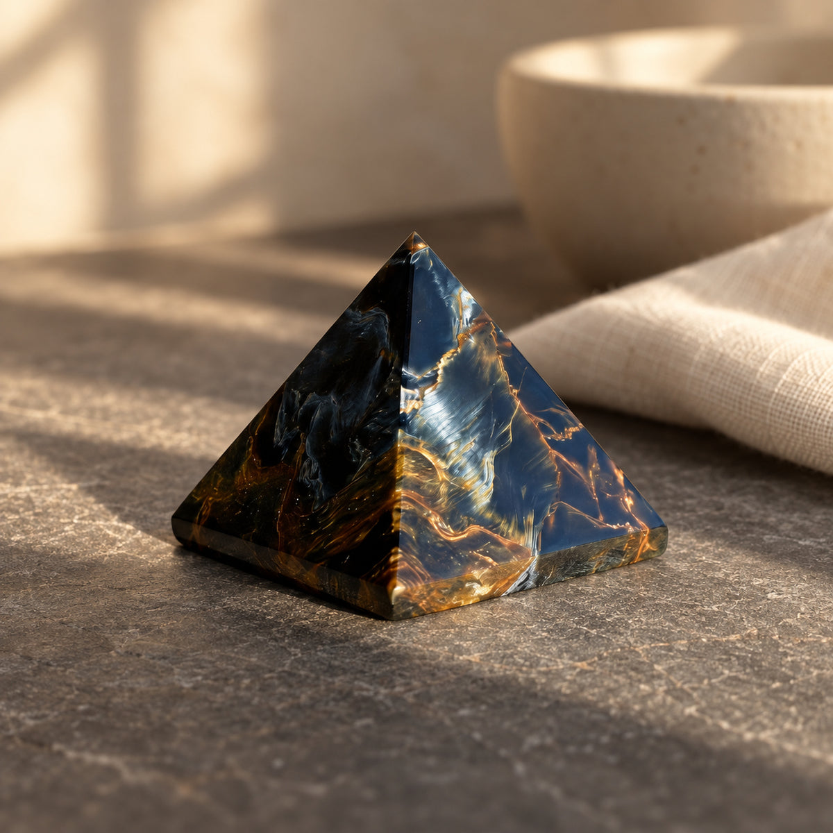 Pietersite Pyramid, main view