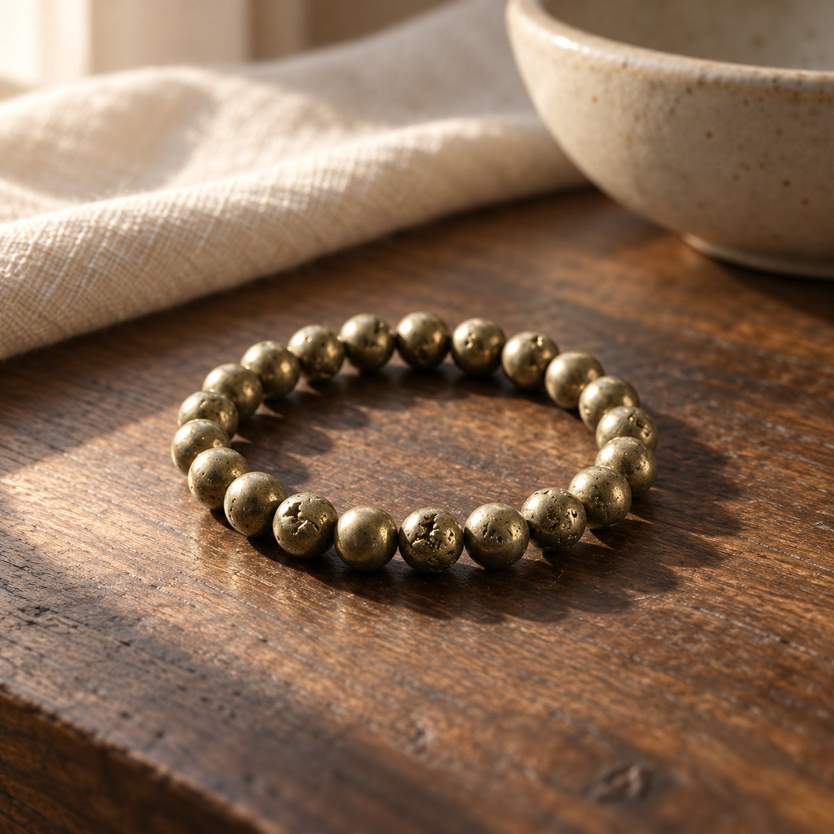 Pyrite Bracelet, main view