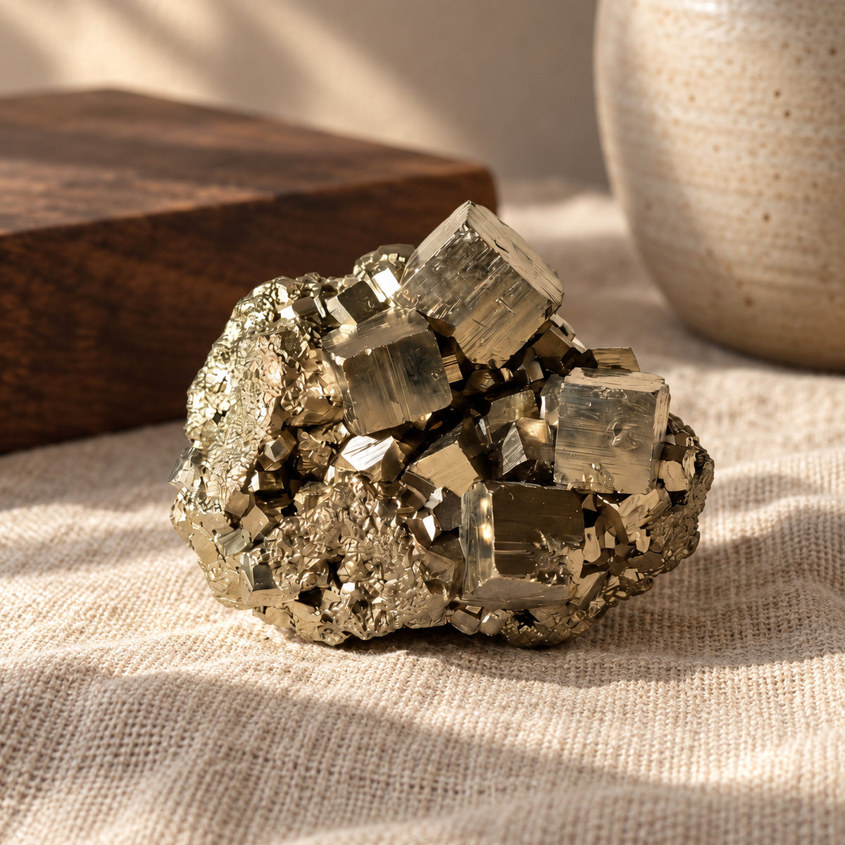Pyrite Raw Cluster, main view