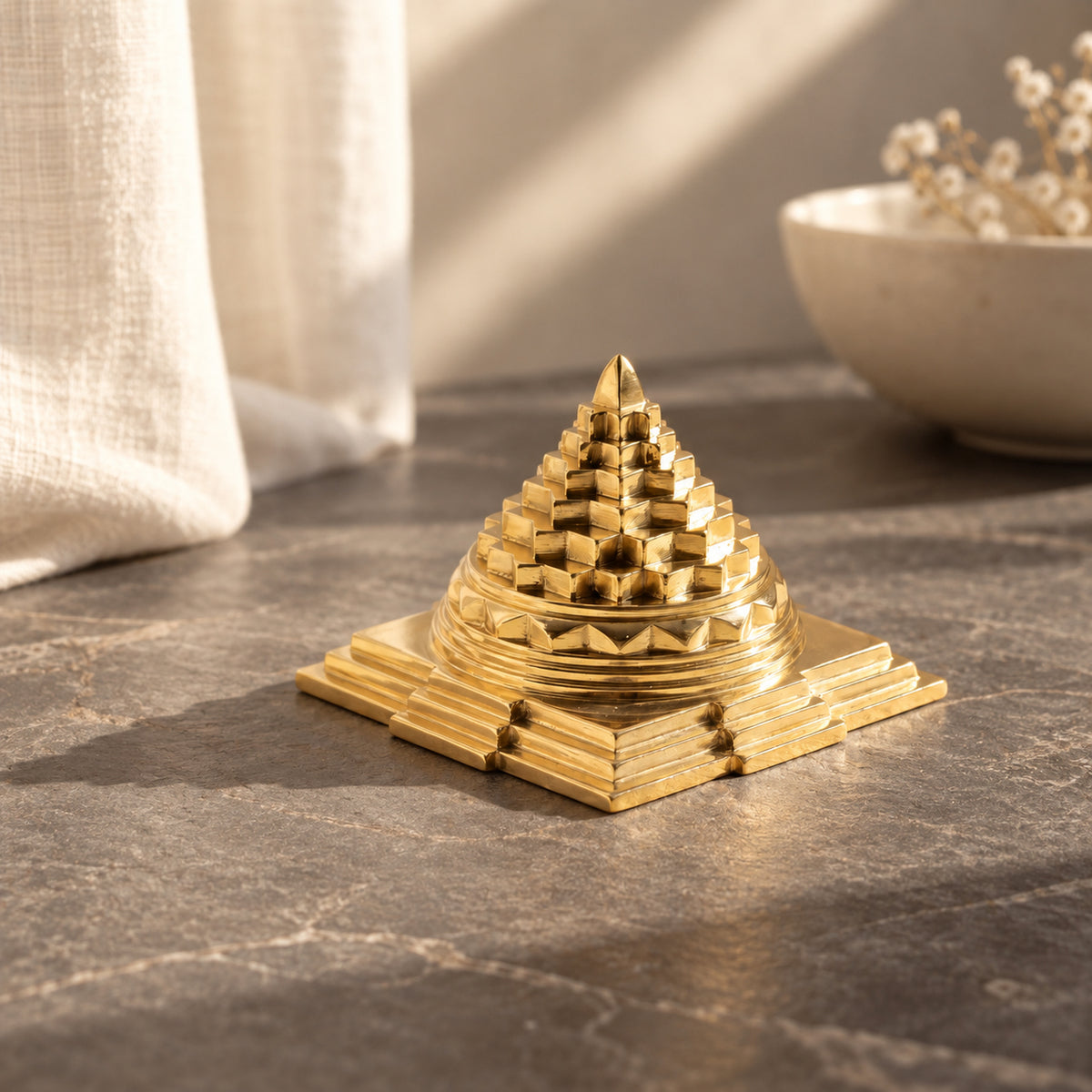 Shree Yantra Pyramid, main view