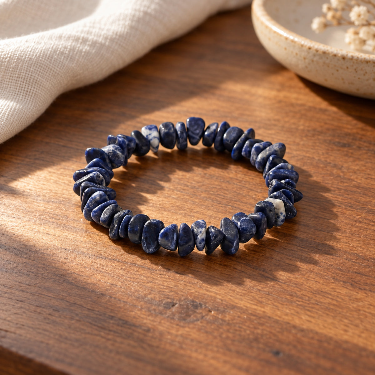 Sodalite Chip Bracelet, main view