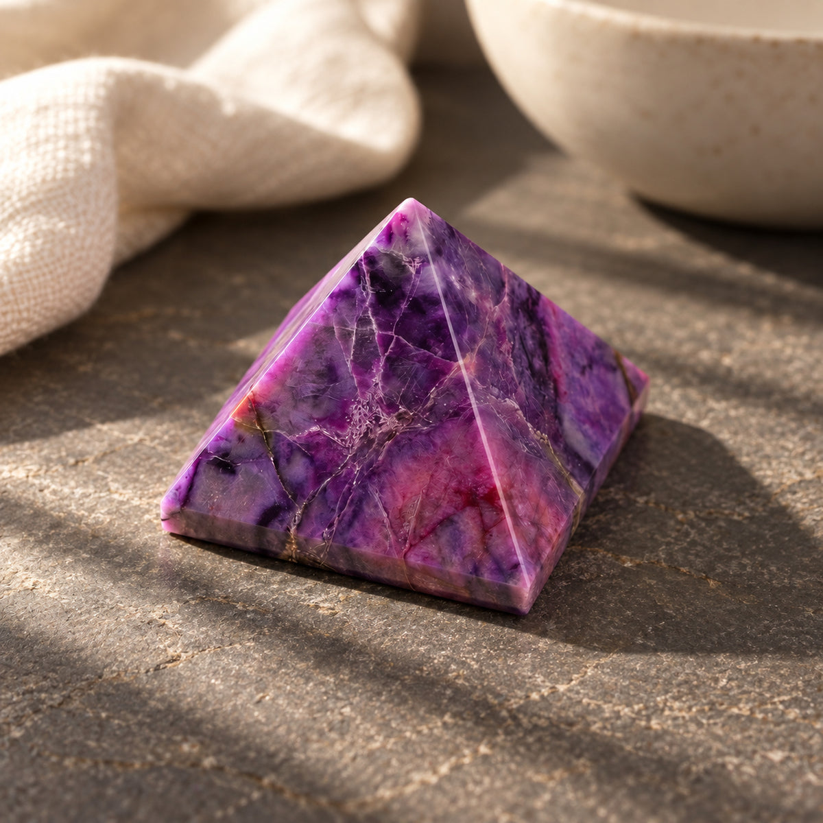 Sugilite Pyramid, main view