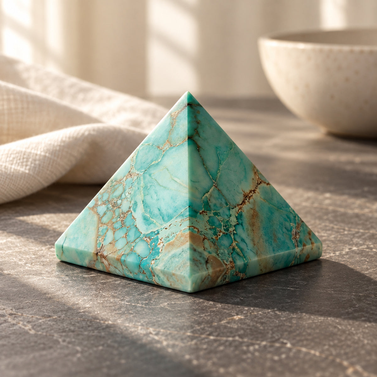Turquoise Pyramid, main view