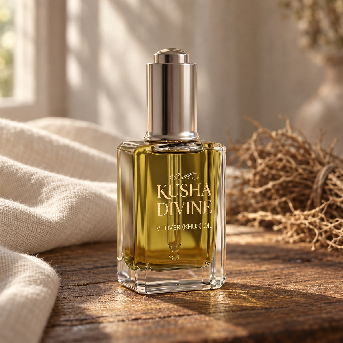 Vetiver Essential Oil, main view